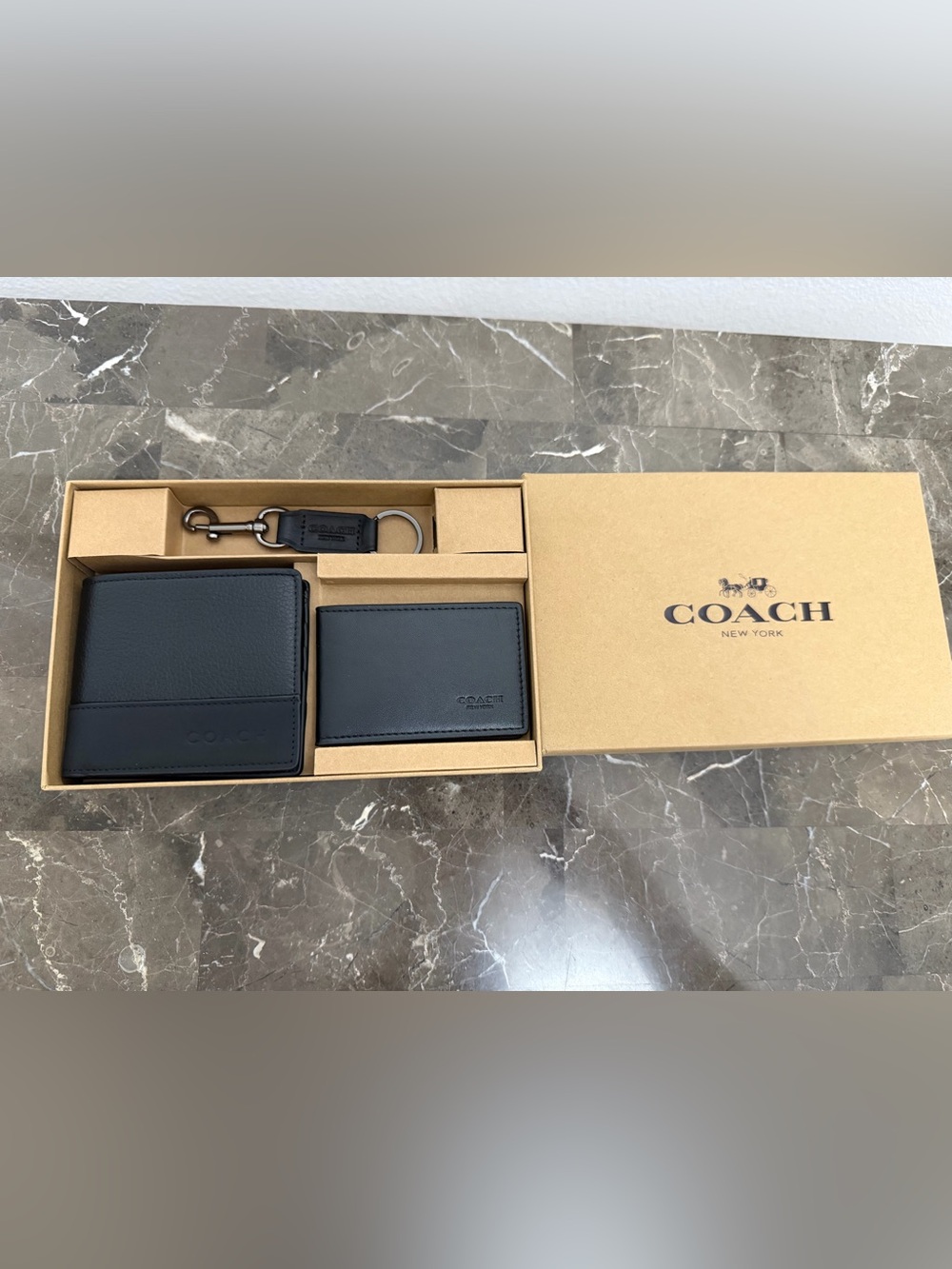 Coach Boxed 3-In-1 Wallet Gift Set
